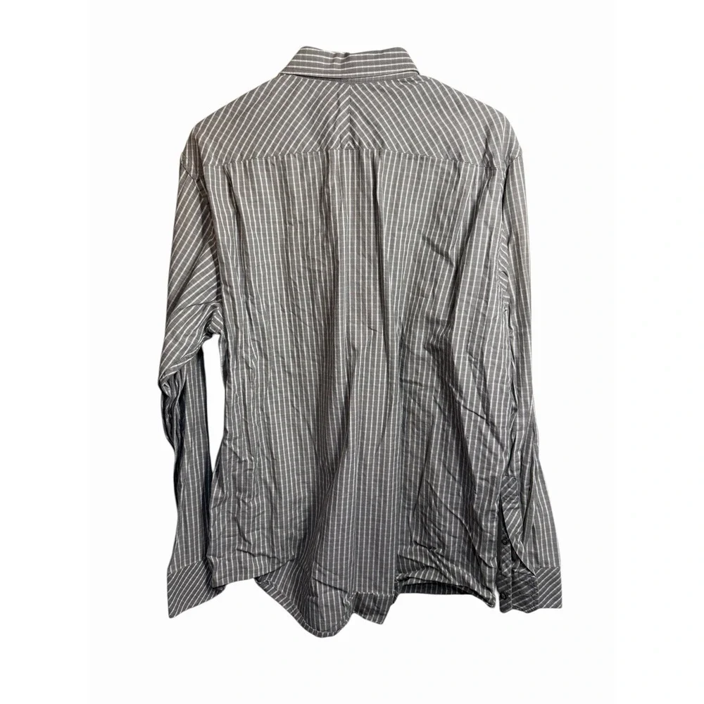 banana republic relaxed fit men long sleeve button down‎ shirt size large cotton